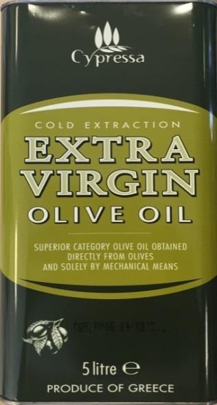 Olive oils -Tins