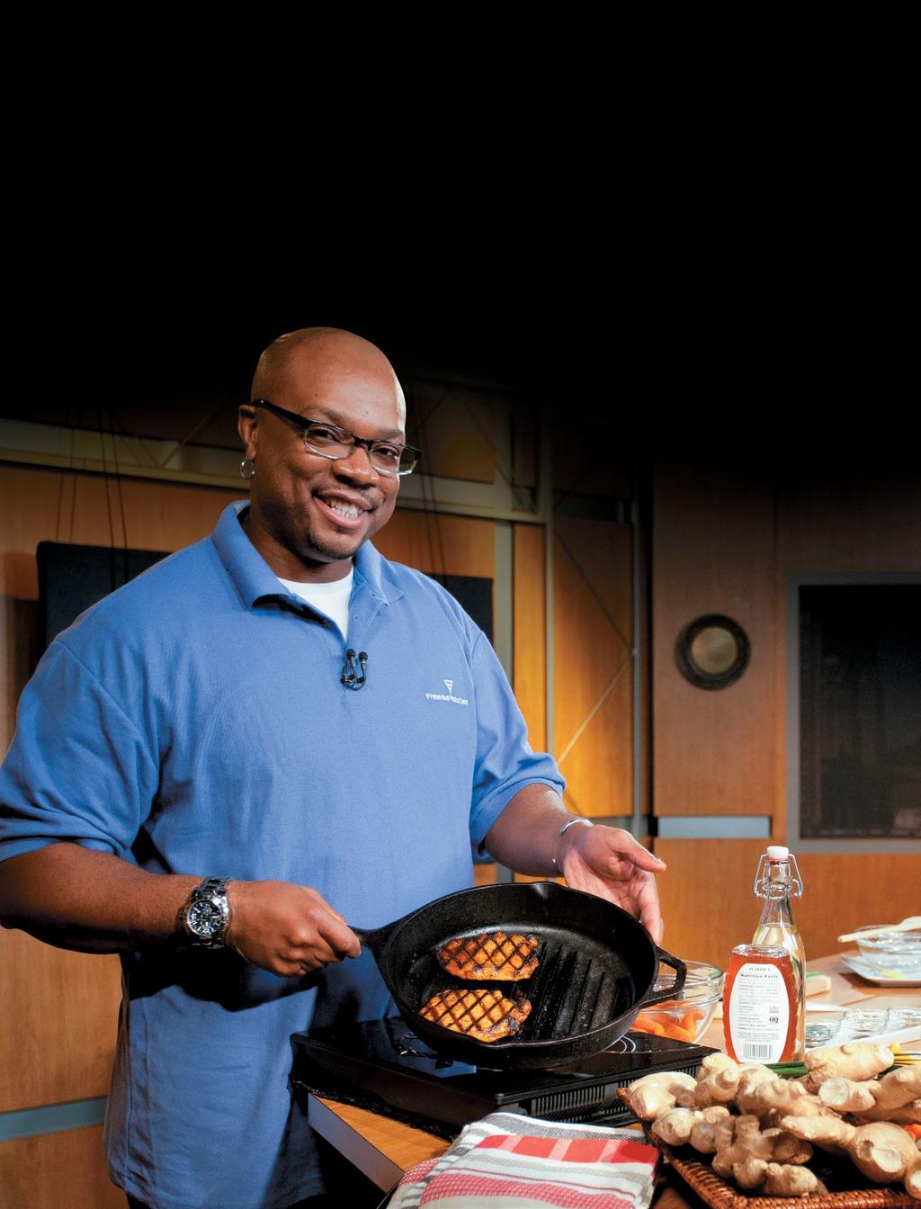 Savory Recipes for Renal Patients Food Network chef Aaron McCargo Jr, host of Big Daddy s House, has developed bold and flavorful dishes for patients with kidney disease across