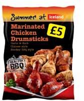 02 per kg Iceland 50 piece BBQ Family Feast Pack