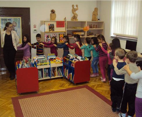 Jezične igre - Rusija Važnost ovog projekta je nepobitna s obzirom na uključivanje manjinskih naroda u rad Knjižnice i šire zajednice, a s druge strane upoznavanje najmlađih s različitim ljudima i