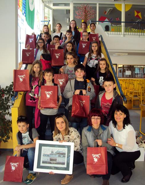 IZ ŠKOLSKIH KNJIŽNICA kojoj su slovenski gosti nastupili s dvije pjesme. U ožujku 2017. koprivnički su učenici posjetili slovensku školu i predstavili vlastiti rad na projektu.