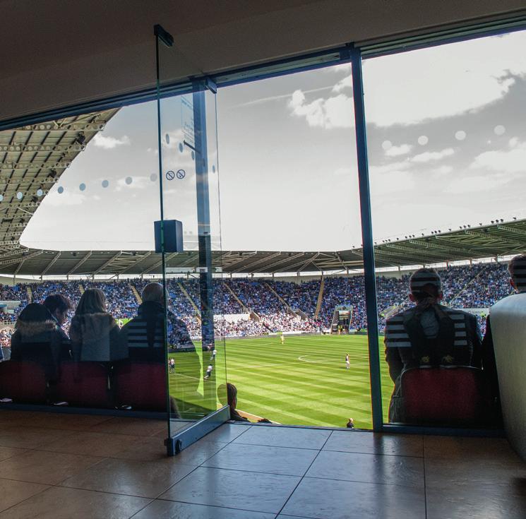 The Premier Suite is a superb pitch facing lounge which offers