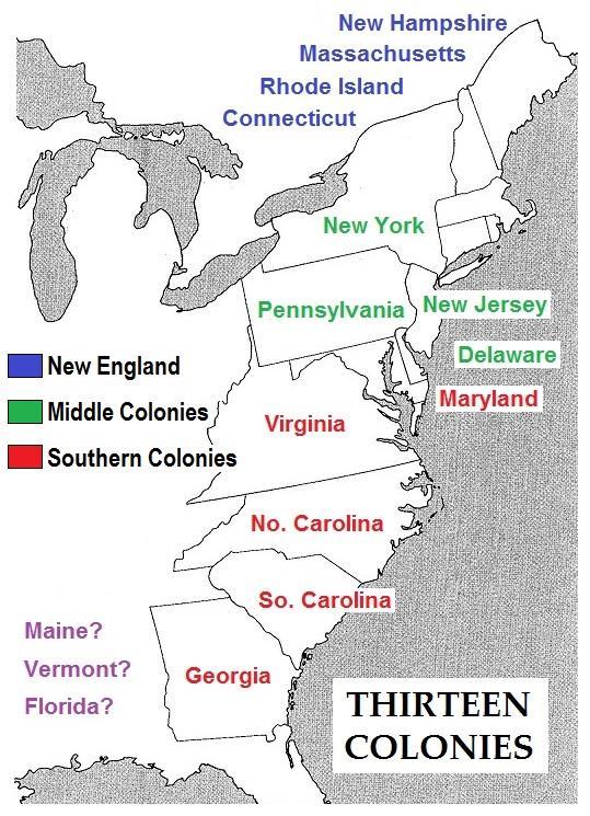 New England Colonies Maritime economy & overseas trade Climate extremes Puritan faith dominant religion Education valued (Harvard est.