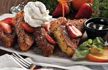 10 Lick it up French Toast Thick-cut French Toast dipped in our secret recipe.