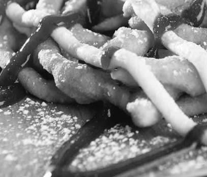 FUNNEL CAKE Woody s funnel cake topped
