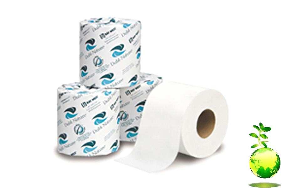 features a floral embossing pattern. Made from a superior grade of 100 recycled wastepaper, Dubl-Nature tissue contains up to 43 post-consumer wastepaper.