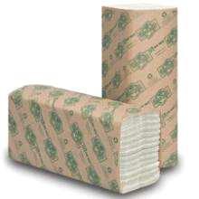 Green Certification: GS-1 BW-48500 FOLDED TOWELS ECOSOFT BLEACHED MULTIFOLD TOWEL 4000/CS This EcoSoftG multifold towel is 100 recycled and contains a minimum of 40 postconsumer waste.