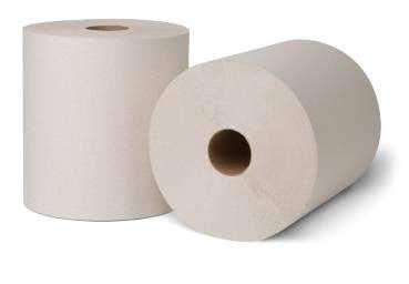 5"x800' KRAFT ROLL TOWEL 6/CS BW-74540 HARD ROLL TOWELS DUBL-NATURE 450' WHITE ROLL TOWEL 12/CS New and improved DublNature controlled roll towels offer the softness and strength needed to elevate