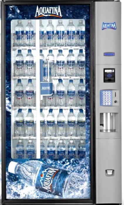 Cold Beverage Machines Commercial Glass Front and