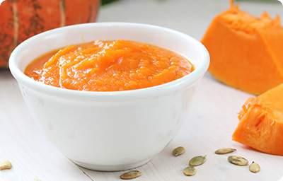 Pumpkin Spread Use the leftover pumpkin purée from the parfaits to make this savory treat 1 15-oz. can cannellini beans, rinsed and drained 1/2 15-oz.