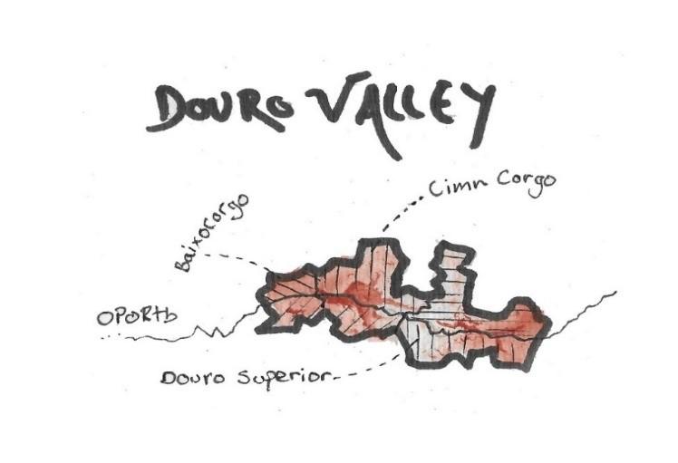 Douro is a Portuguese wine region centred on the Douro River in the Trás-os-Montes e Alto Douro region.