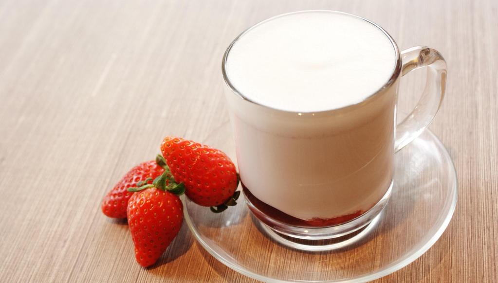 ANDROS Strawberry Latte Ingredients; Andros Strawberry Ripple Base 30ml.