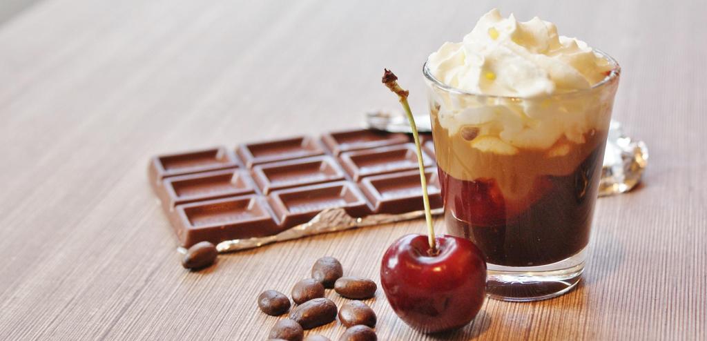 ANDROS Black Forest Café Liqueur Ingredients; Andros Dark Chocolate Sauce 15 ml. Andros Cherry Ripple Base 15 ml.