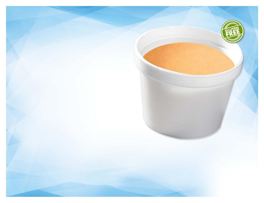 ORANGE SHERBET DESSERT CUP Hershey s Ice Cream s tasty Orange Sherbet in a convenient insulated foam cup! Serving Size: 4 OZ. (95.