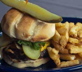Our house burgers are cooked to order and available medium, medium-well or well done. House Burger: Our house burger is grilled and served with lettuce, tomato, and red onion. $10.49 With Cheese: $10.