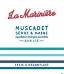 Loire Valley Muscadet de Sèvre et Maine Sur Lie AOC A complex flavored wine with mineral and citrus notes. Fruity on the palate with a refreshing acidity to balance.