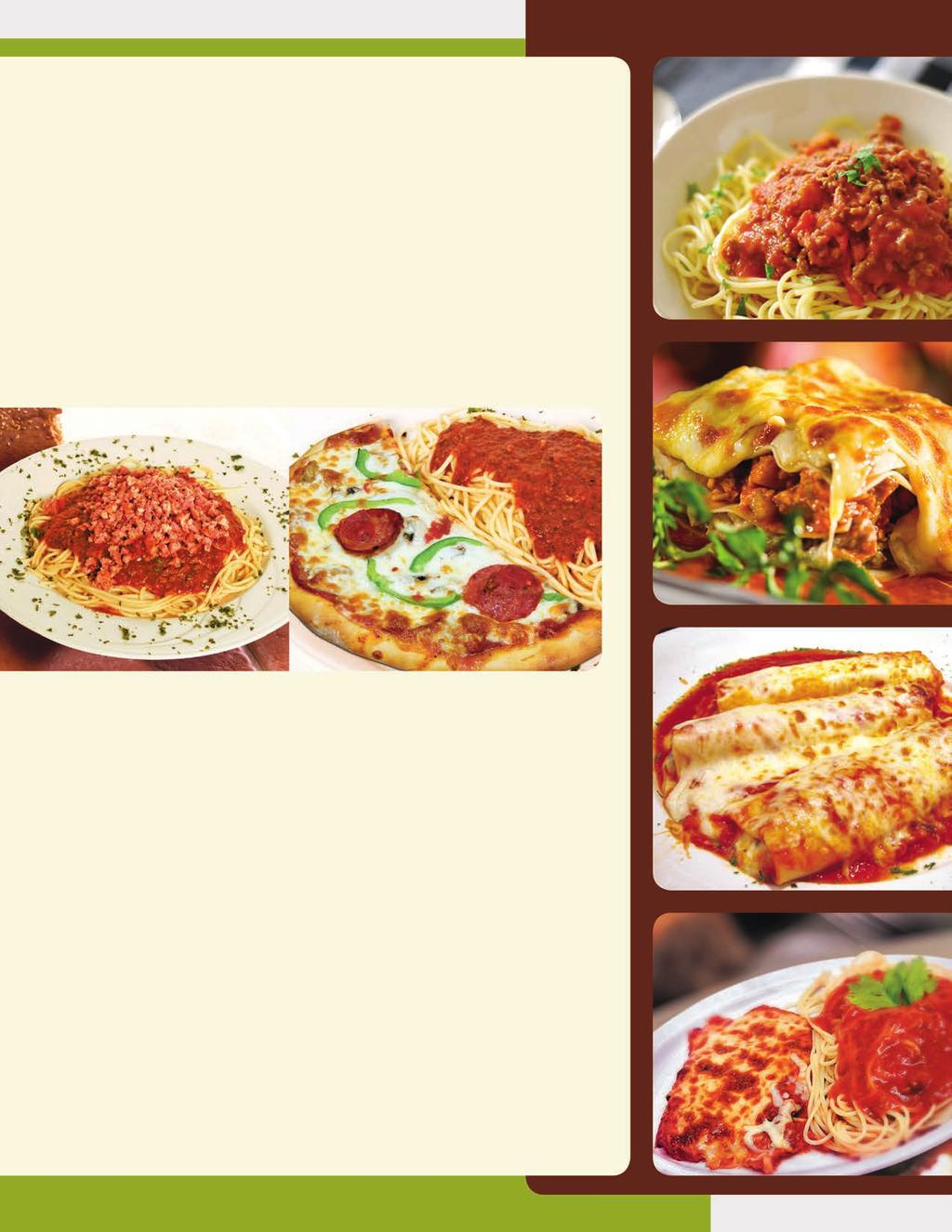 SPÉCIALITÉS ITALIENNES ITALIAN SPECIALTIES Spaghetti ou rigatoni ou penne Avec sauce à la viande / With meat sauce 12,00 Avec sauce tomate et échalottes 11,00 With tomato