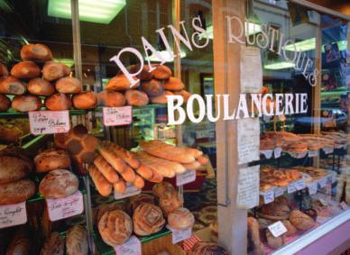 Unlike flat breads, baguettes are made with yeast. The next time you go to a food store or bakery, try to find some of the breads you have read about. Try them!