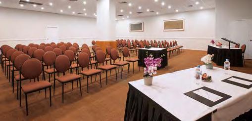 CONFERENCE FACILITIES has 6 options for conferences: Metro Function Room, Metro Boardroom, Marlow Dining Room with adjoining courtyard, Marlow Campbell, Marlow Pitt Boardroom and a Business Centre.