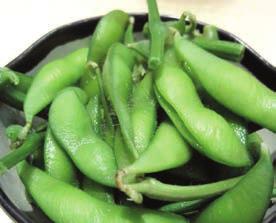 1. Edamame 4.5 Boiled & Lightly Salted Soy Beans In Pods 2.