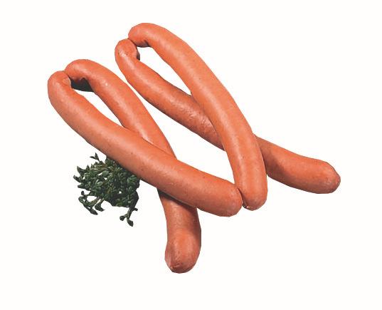650g /15 x 200g vacu, past. / vacu ال Turkey Frankfurter Sausages Spicy, coarse and smoked speciality with a gentle taste of paprika, a pleasure both hot or cold.