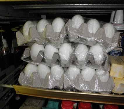 Marking Requirements At retail, you come across eggs shown in this picture. What action if any, are you going to take and why?