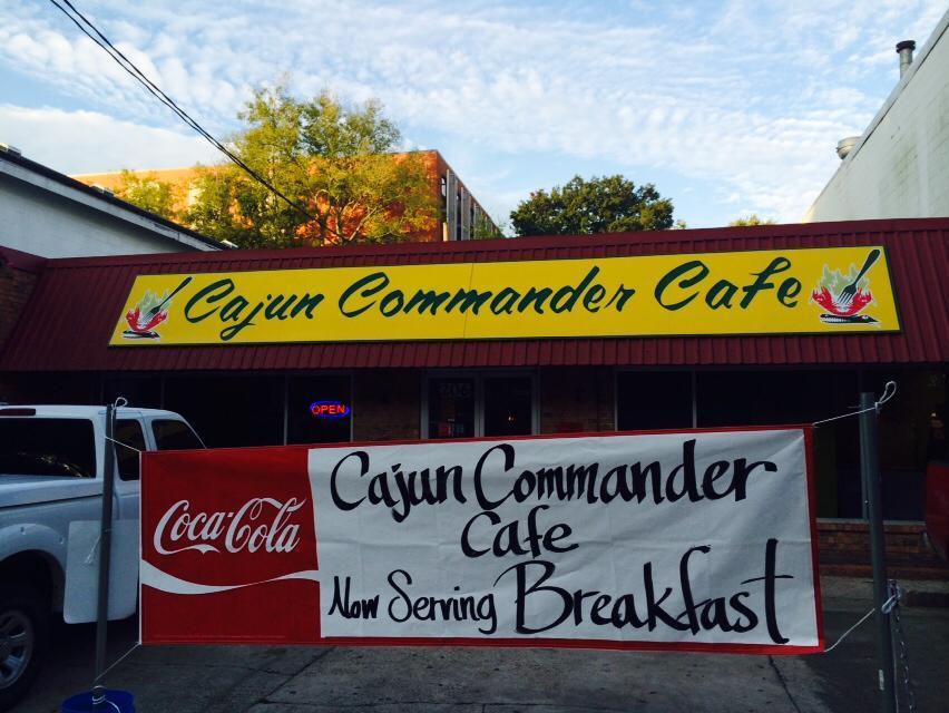 Cajun Commander Cafe 206 E. St.