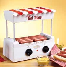 HDT600 Pop-Up Hot Dog Toaster Make tasty hot dogs just as quickly as toast!