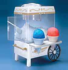 SCM502 Vintage Series Snow Cone Maker Shave ice cubes into fluffy snow with this tabletop