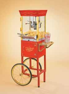 Commercial HDC701 Hot Dog Cart A durable, enameled steel hot dog cart with hot dog cooking roller