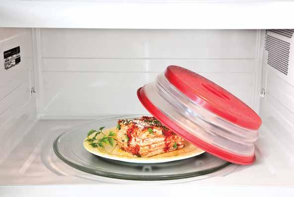 Also acts as a strainer! 8135 8128 8135 Microwave Veggie Steamer This is a heavy-duty 3 piece plastic steamer.