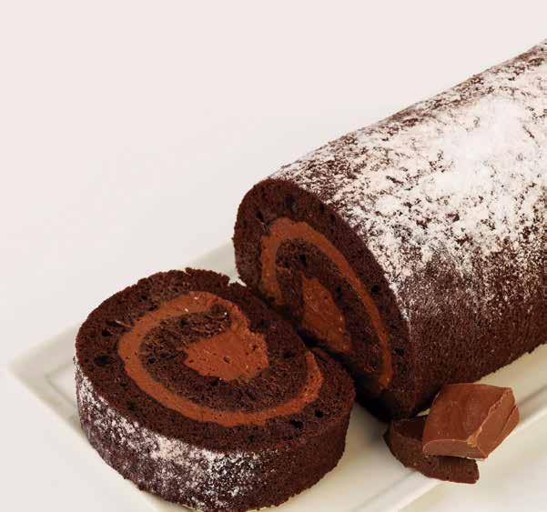 $16.00 335 335 Chocolate Roll with Cream Cheese Filling