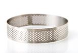 CM PERFORATED ROUND STAINLESS-STEEL TART