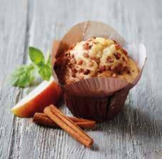 Basic line but delicious APPLE/CINNAMON MUFFIN Apple and cinnamon muffin - a very moist full of