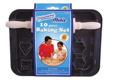 Mini Bakeware Set 1-5.4 x3 x1.2 Loaf Pan 1-4.