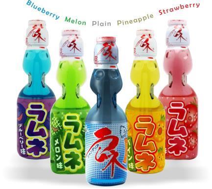 JAPAN RAMUNE (CARBONATED SOFT DRINK) Executive Summary WHAT IS RAMUNE: The beautifully tinted, imaginatively shaped Ramune bottle, with a texture that evokes a certain feeling of warmth Ramune has