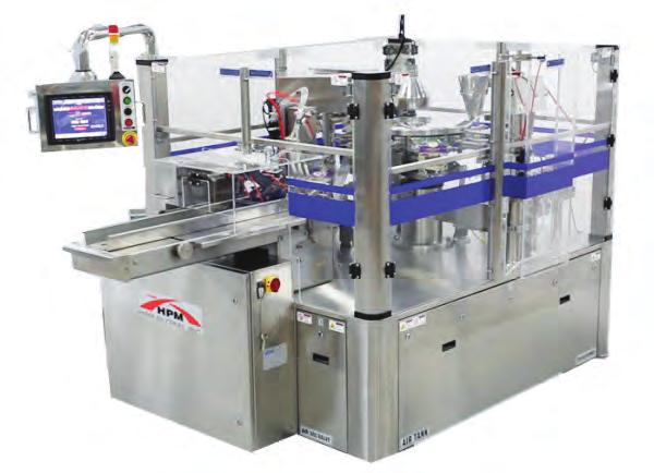 SPOUT FILLING & SEALING MACHINE (For Corner or Bottom) Automatic Rotary pouch packaging machine ensures high performance, accurate of quality filling with excellent sealing condition.