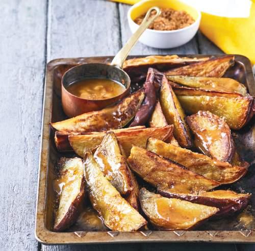 Pay Sweet Potato Wedges with Caramel Sauce 800g R34 90 R59
