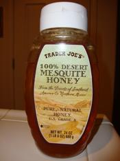 SWEETENERS Desert Mesquite Honey or Clover