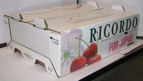 Japan Mixed Cherry Varieties 18PD.RICORDO.X.JAPAN 18 lbs. Ricordo Japan Loose Pack Net Weight 18 lbs.