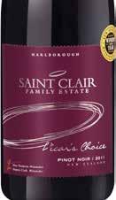 12.75 Saint Clair Vicar's Choice Pinot Noir 750ml 3106346 13.