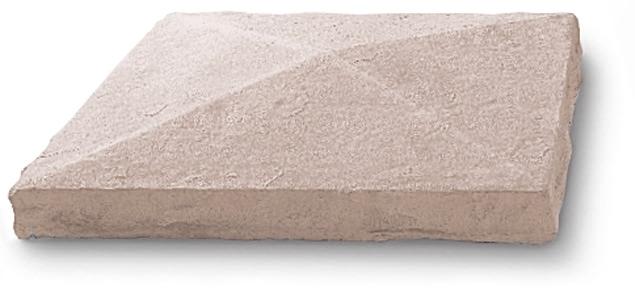 Flat Textured Capstone SHOWN: GRAY ALSO AVAILABLE: CHAMPAGNE, MOCHA, NIGHTFALL, SABLE AND 10" x 20", 12"