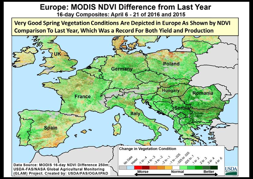 to plant wheat into January. Autumn rains are critical for planting and emergence. During the 2015 fall, autumn rainfall was nearly non-existent from the beginning of November until middle February.