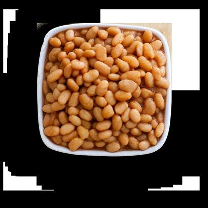 VEGETABLE EQUIVALENT g TRANSFAT Del Monte Kitchen Crafted Sriracha Pinto Beans % Del Monte Kitchen Crafted BBQ Baked Beans.