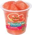. % Del Monte Fruit Naturals Cherry Mixed Fruit in Extra Light Syrup ¾ cup.
