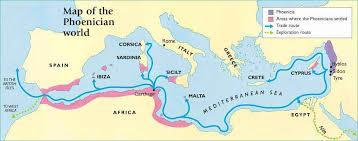 PHOENICIANS Around 1100 BCE, the Phoenicians were the most powerful traders along