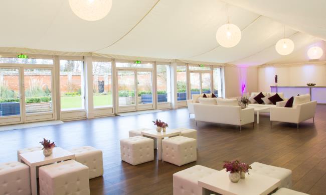 INCLUDED IN VENUE PACKAGE VENUE Exclusive Hire of The Conservatory Marquee and Walled Garden STAFF Venue