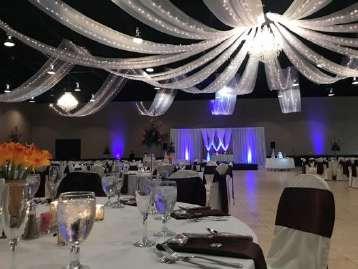 linens, unique centerpieces, lighting, designer and bridal tables we can accommodate almost any request!