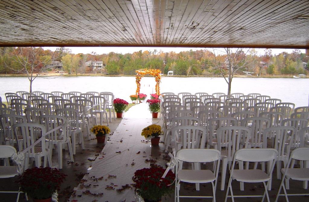 Ceremony Options Option Two: Lakes Course Pavilion Option Three: South Lake Center Our South Lake Center