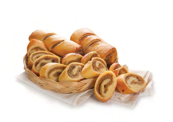 SWEET SNACK TRADITIONAL SLOVENIAN POTICA - WALNUT A home-made snack just like granny used to make. Soft dough with a thin crispy layer containing walnut filling. ITEM NO.